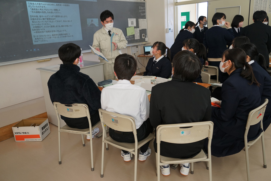 社会人からの宿題の提示&質疑応答風景2